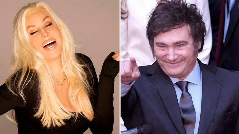 Susana a muerte con Javier Milei